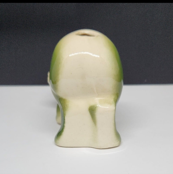 Vintage Mid Century TEVVY Ceramic Cat Diffuser, Green - Picture 4 of 9